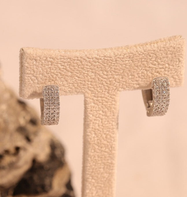 Scottina Signature High Pure Silver Earring – Elegant Beauty, Crafted in Purity