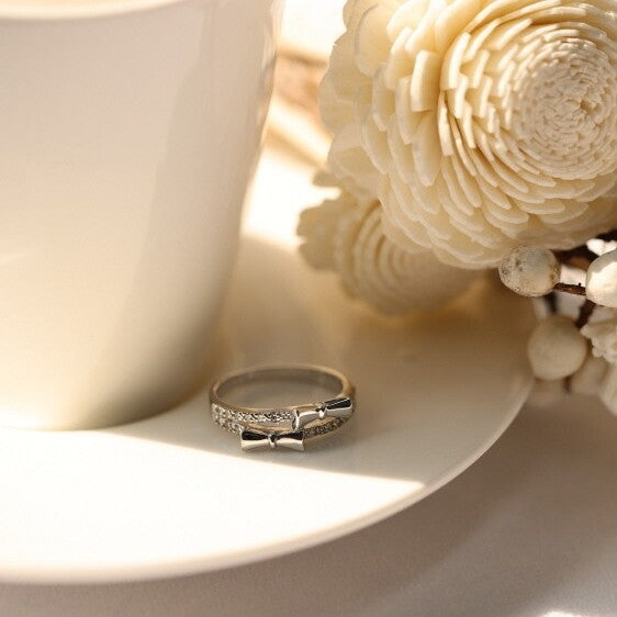 Scottina Signature High Pure Silver Ring – Classic Grace in Every Detail