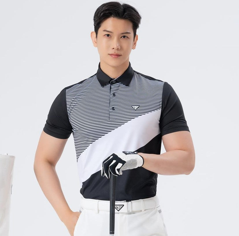 Men’s Golfwear T-Shirt Made with Premium Korean Fabric