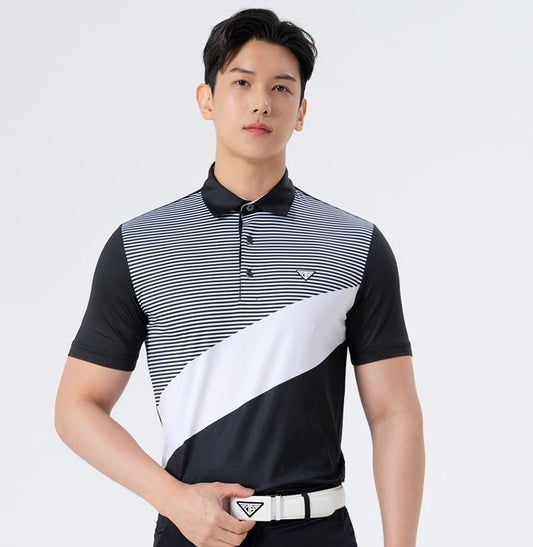 Men’s Golfwear T-Shirt Made with Premium Korean Fabric