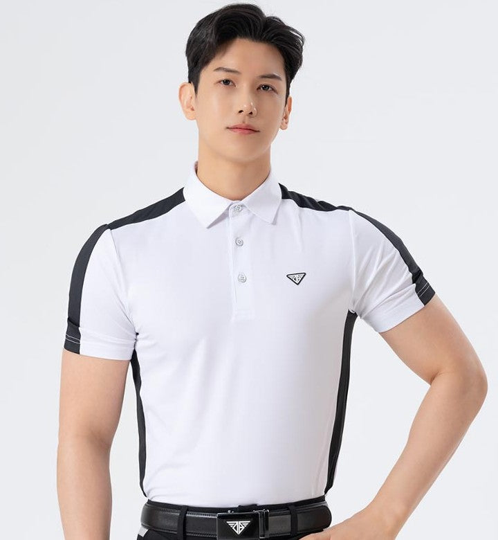 Summer Sexy Men's Casual Look with Short-Sleeve Shirt