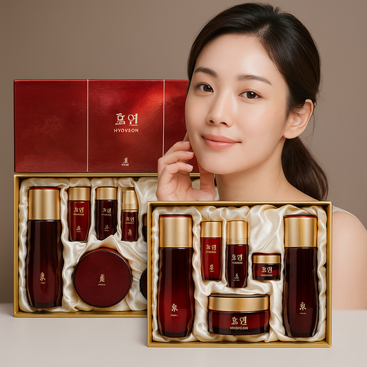 Popular Cosmetics Used by Korean Women, Hyoyeon Jayang Jin Skin Care 3 Set