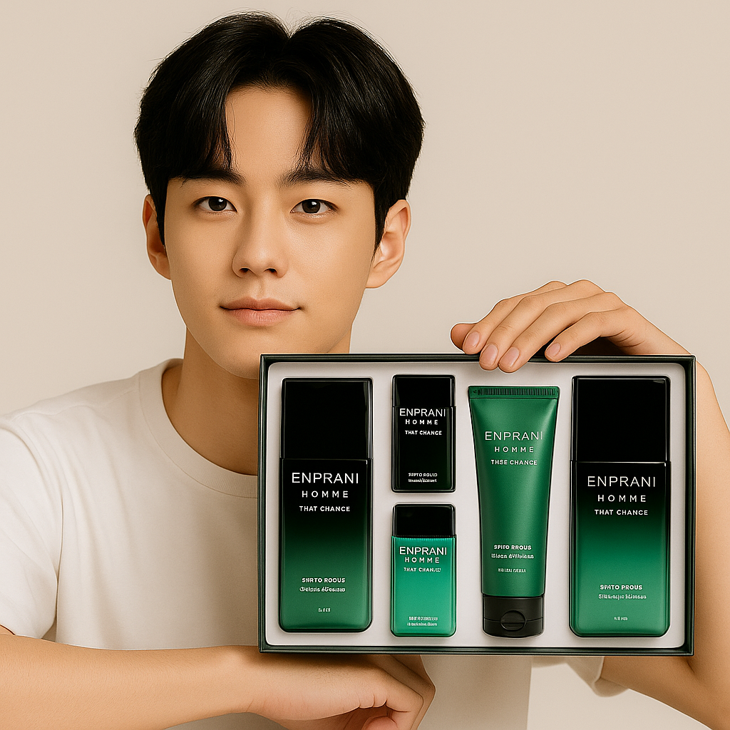 Men’s Skincare Set with Vitamin C for Sensitive Skin Care
