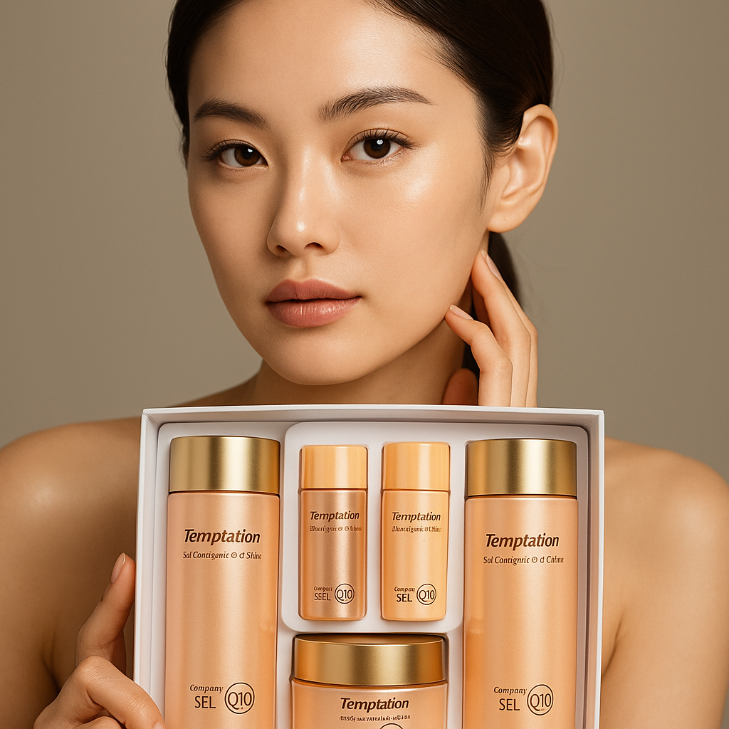 Temptation Sel Coenzyme Q10 Skincare 3-Piece Set