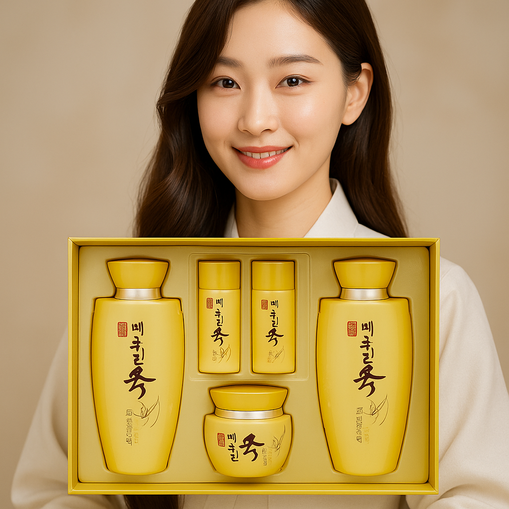 Yeoyukjin Premium Oriental Herbal Skincare Set for Women