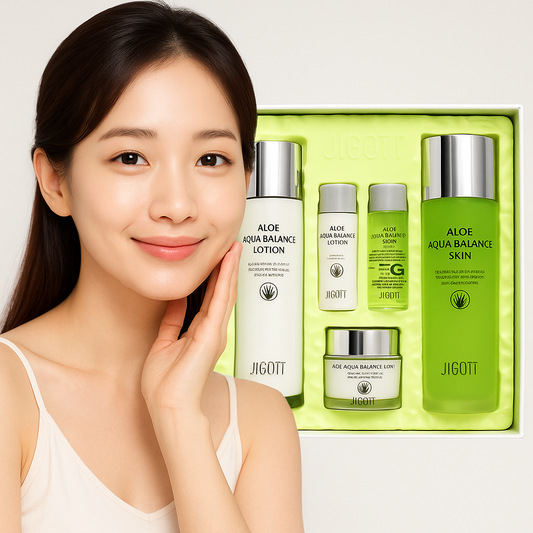 Aloe Aqua Moisture Trio – Designed for Soft, Supple, and Young-Looking Skin